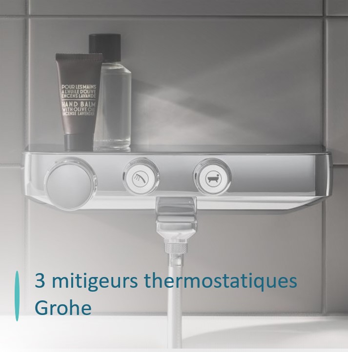 mitigeur douche grohe