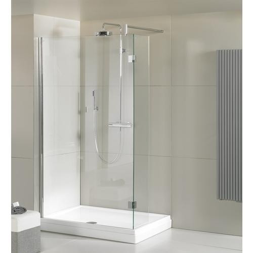 Receveur de Douche Riho Davos Rectangulaire avec set de pieds et panneau 140x90cm Blanc Acrylique DA65005