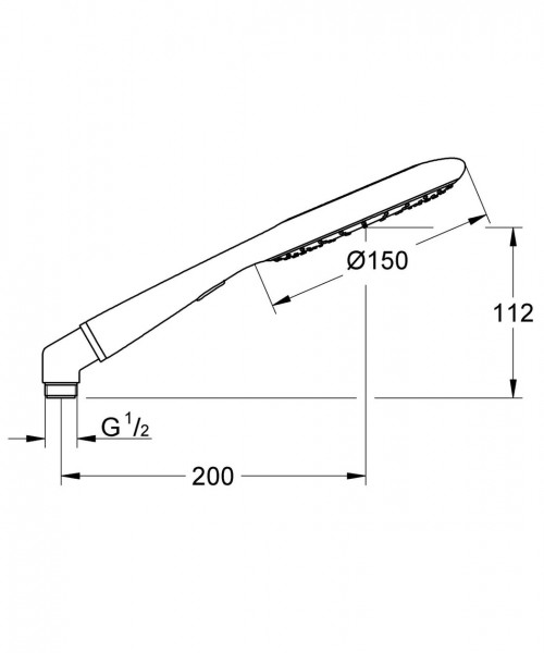 Grohe Handdouche Rainshower Icon 27443000