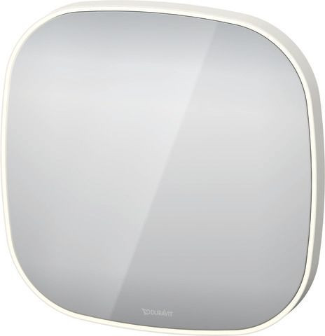 Miroir Salle De Bain Lumineux Duravit Zencha Sensor 500mm Blanc Mat