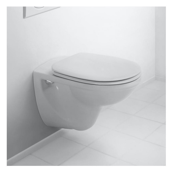 WC Suspendu Duravit D-Code HygieneGlaze Blanc