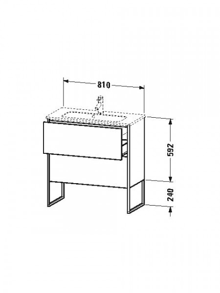 Duravit Wastafelmeubel Xsquare