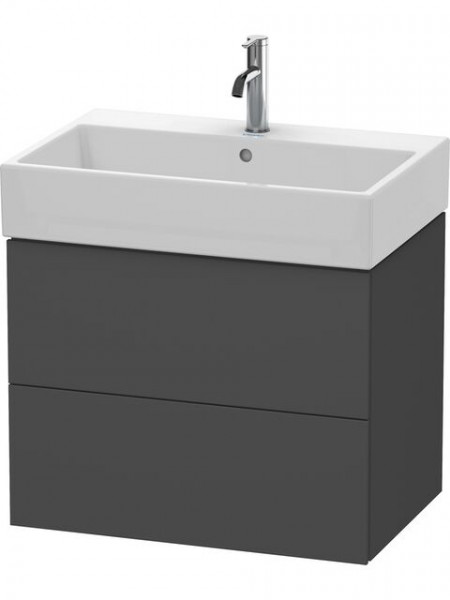 Meuble Pour Vasque à Poser Duravit L-Cube pour 235070 544x684x459mm Graphite Mat