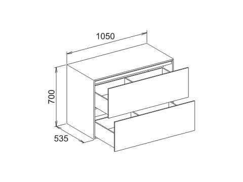 Keuco Edition 11 Sideboard (313253701)