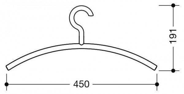 Hewi System 111 Kleerhanger 570.1