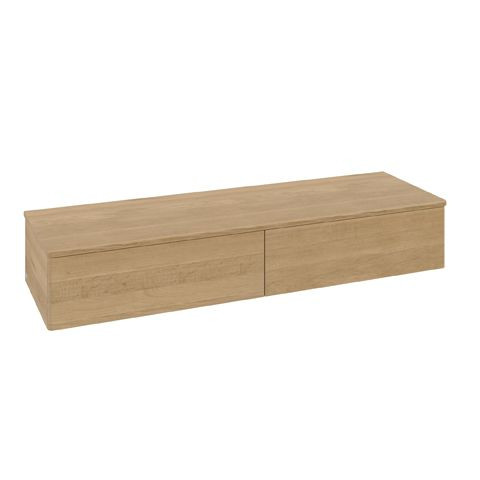 Wandmeubel Villeroy en Boch Antao 2 laden 1600x268x500mm Honey Oak