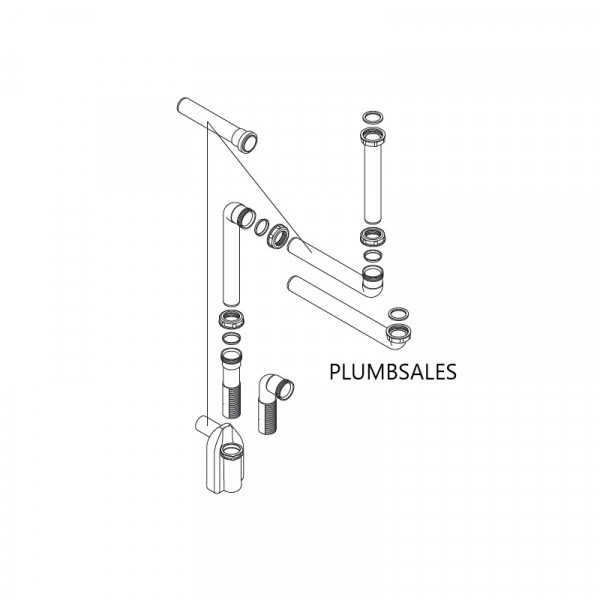 Duravit Siphon ruimtebesparing (005073000)