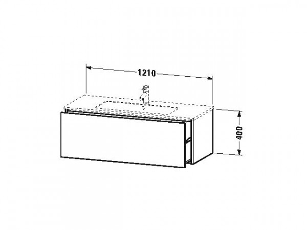 Duravit Wastafelmeubel Hangend Xsquare