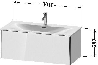 Duravit Wastafelmeubels XSquare voor 234463