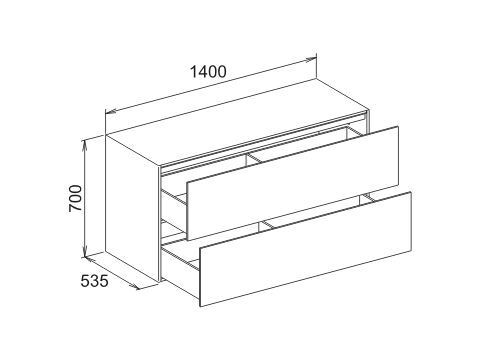 Keuco Edition 11 Sideboard (313271101)