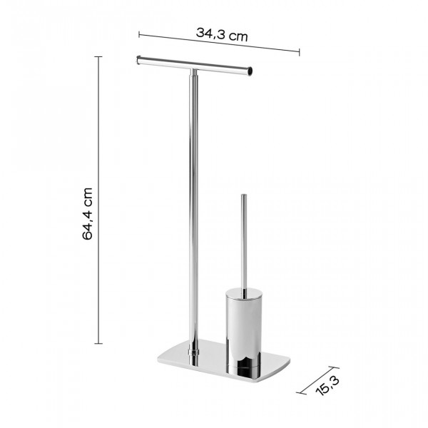 Gedy Badkamer Accesoire Set FLORIDA 153x343x644mm