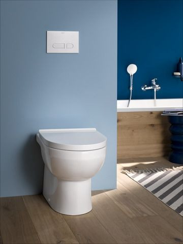 Staand Toilet Duravit No. 1 HygieneGlaze Wit