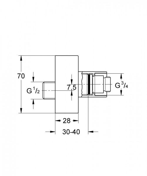 Grohe Handgreep 46536000