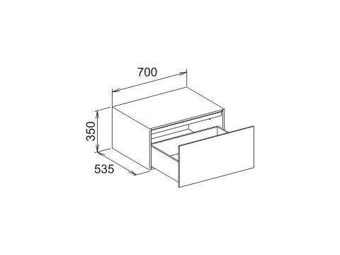 Keuco Edition 11 Sideboard (313221100)