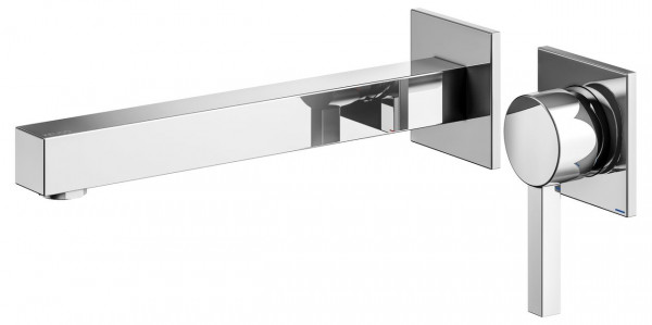 Inbouw Wastafelkraan Keuco Edition 90 Square Enkele hendel, rond, 265 mm Chroom