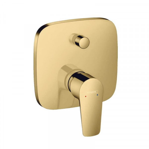 Hansgrohe Talis E afbouwdeel v. inbouw badkraan met omstel m. zekerheidscombinatie polished gold 71474990