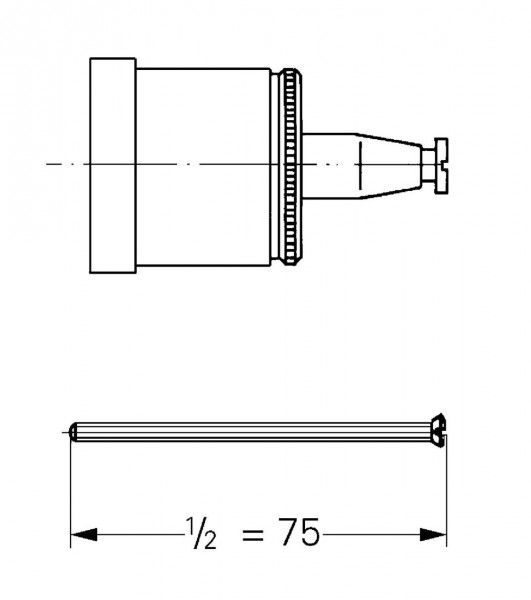 Grohe Afvoerstang 06211Z00