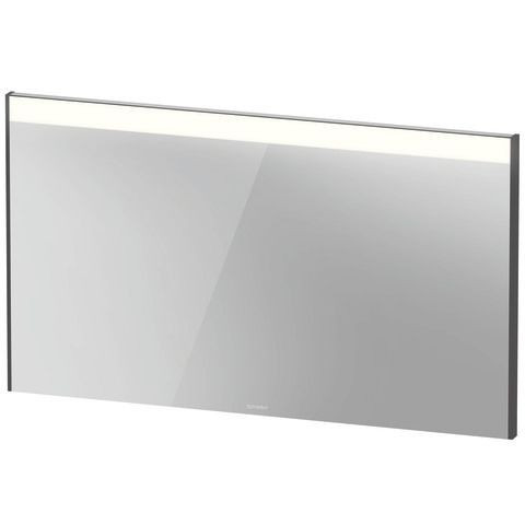 Miroir Salle De Bain Lumineux Duravit Brioso 1220x700mm Graphite Mat