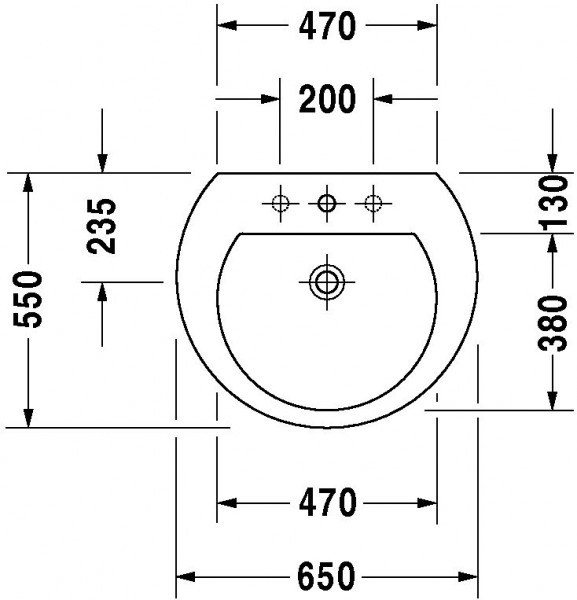 Duravit Darling New Meubel Wastafel (2621650)