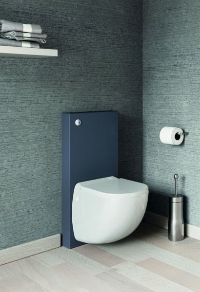 WC Suspendu SFA SANICOMPACT Comfort Box avec système de levage intégré 450mm Gris anthracite