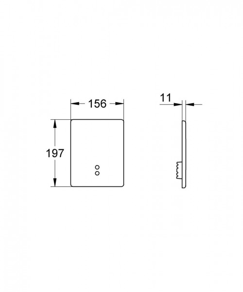 Grohe Bevestigingsset Universeel Bevestiging balg en slang 42252000