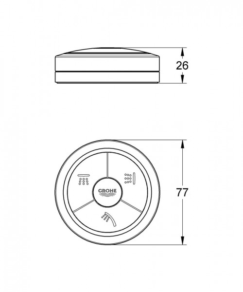 Grohe Onderdelen sanitaire kranen 48113000