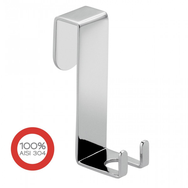 Gedy Handdoekhaakjes G-THOR Steun voor een douchewisser 21x45x70mm Chroom