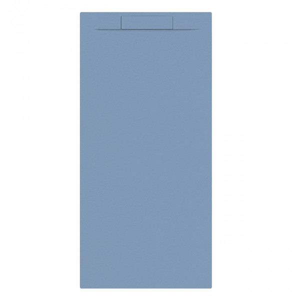 Douchebak Rechthoekig Allibert LUNA met sifon 1800x800x25mm Mat Baltisch Blauw