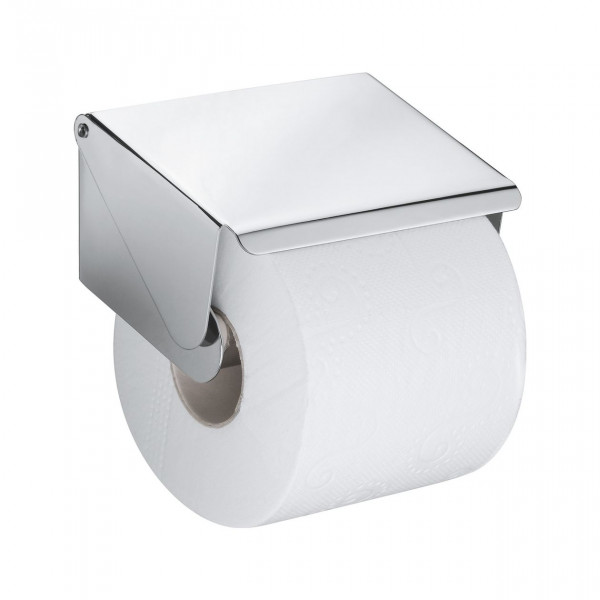 Porte Papier Toilette Gedy CANARIE avec couvercle Chromé A2251300001