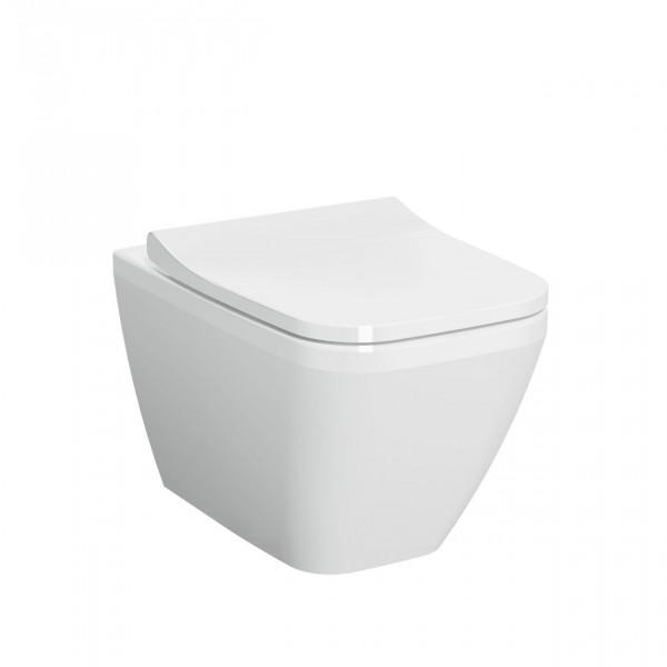 WC Suspendu VitrA Integra Square VitrAClean VitrA Hygiene V-Fit 365x340x540mm Blanc brillant