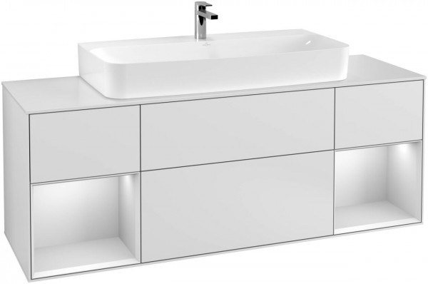 Meuble Pour Vasque à Poser Villeroy et Boch Finion 1600x603x501 mm F211MTMT