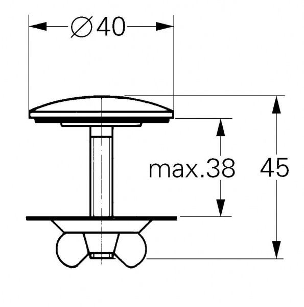 Grohe Blinde Plug 28706L00