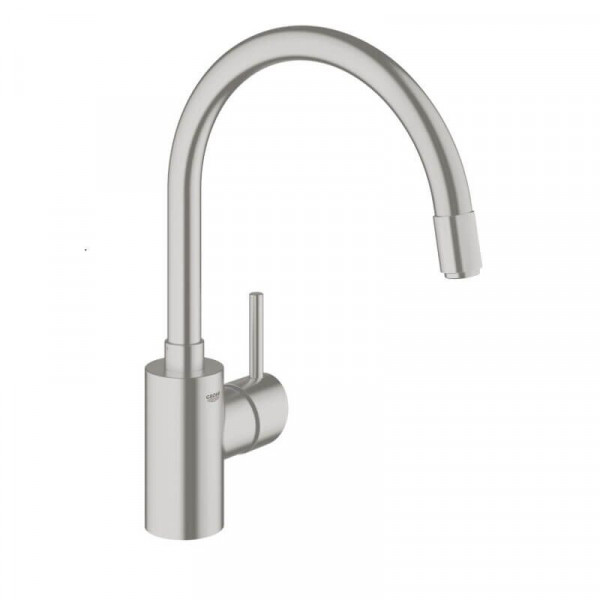 Grohe Keukenkraan Met Handdouche Concetto SuperSteel 32663DC1