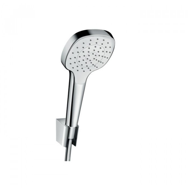 Handdouche Hansgrohe Croma Select E 1jet EcoSmart Geborsteld Zwart Chroom