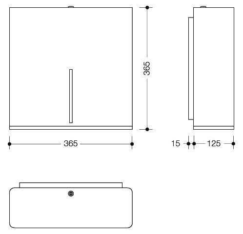 Hewi Toiletrolhouder Serie 805