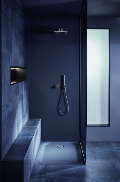 Receveur de Douche Bette rectangulaire 75x90cm Ultra Corbeau Acier Émaillé 5840-400