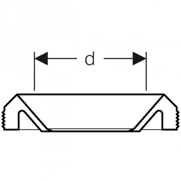 Geberit Snelkoppeling Mouw d90