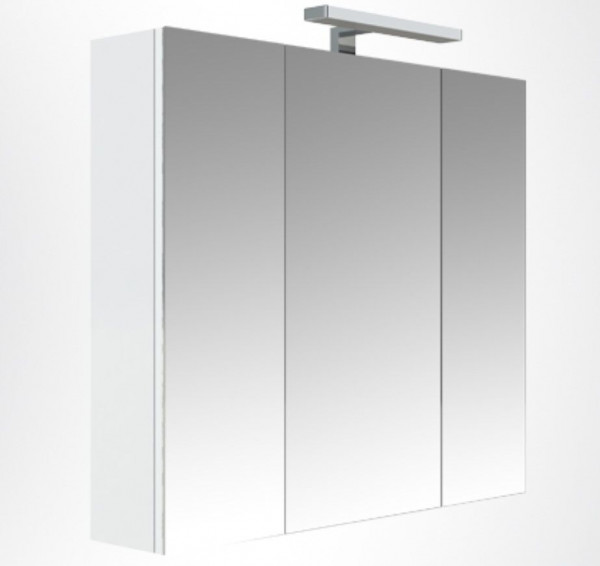 Armoire de Toilette Allibert JUNO 3 portes 1200x752x160mm Blanc Brillant
