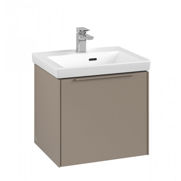 Fonteinmeubel Villeroy en Boch Subway 3.0 1 uittrekbaar, wastafel in het midden 392x473x432mm