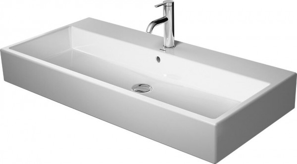 Lavabo Duravit Vero Air 1000 mm 2350100 Blanc Wondergliss | 1 | Oui