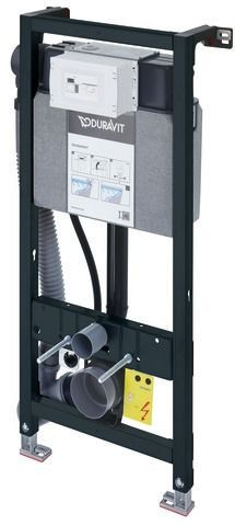 Bati Support WC Duravit DuraSystem H : 114,8 cm, système d'aspiration d'odeurs manuel WD1012000000