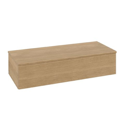 Wandmeubel Villeroy en Boch Antao Met Structuur 1 lade 1200x268x500mm Honey Oak