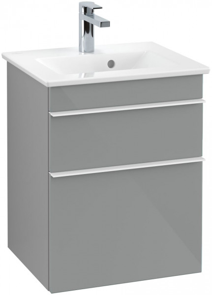 Meuble sous Lavabo Villeroy et Boch Venticello 466x590x426mm Verre/Gris Fumé A92202RA