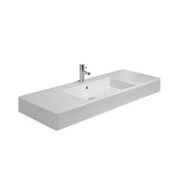 Duravit Vero Lavabo, lavabo pour meuble 1250 x 490 mm 3291200 Blanc | 1 | Oui