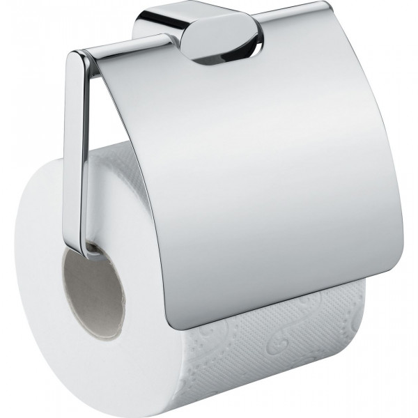 Porte Papier Toilette Gedy AZZORRE avec couvercle 125x135x30mm Chromé