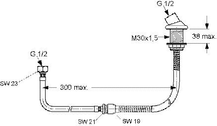 Doucheslang Ideal Standard CeraWell