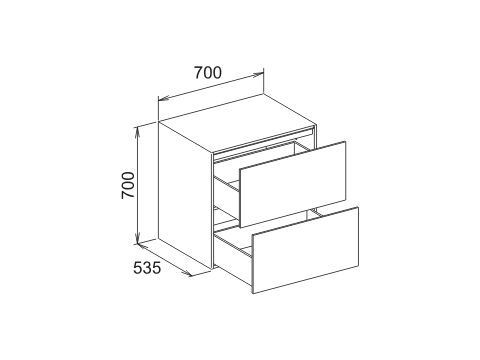 Keuco Edition 11 Sideboard (313231100)