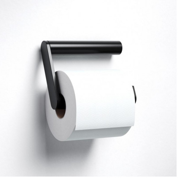 Porte Papier Toilette Keuco Plan Black Selection Noir Mat 14962370000