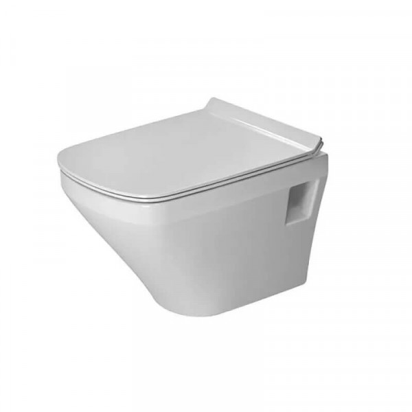 WC Suspendu Duravit DuraStyle Compact Blanc Sans Bride Abattant Soft Close 45710900A1