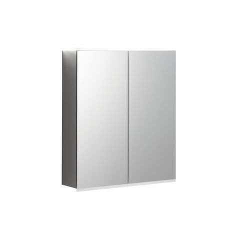 Armoire de Toilette Geberit Option Armoire Miroir Eclairage LED 2 Portes 600x700x172mm